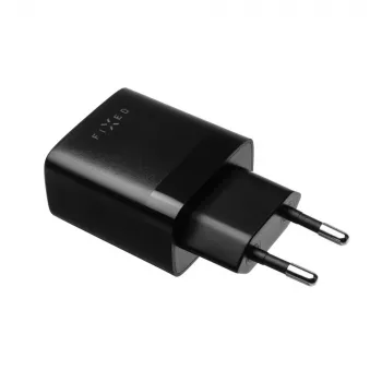 Fixed kahe USB-ga reisilaadija FIXC17N-2U-BK, 17W, kaasaskantav USB toiteadapter, must