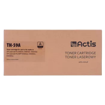 Actis TH-59A tooner (HP CF259A asendus; Supreme; 3000 lehekülge; must) koos tooneritaseme jälgimiskiipega.