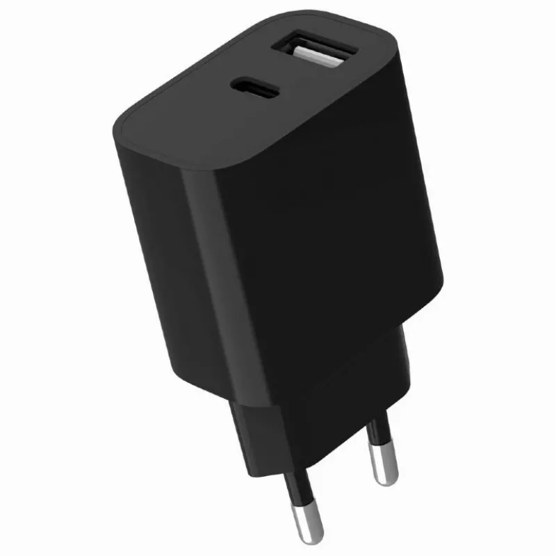 Universaalne USB-laadija must/2P TA-UC-2AC12-01-BK GEMBIRD