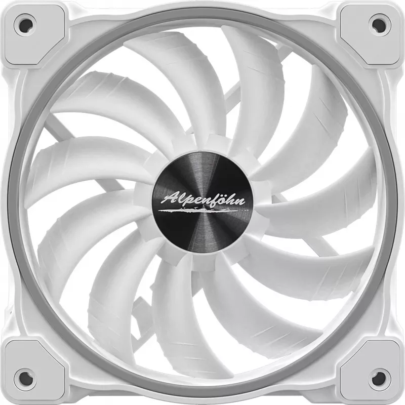 ALPENFÖHN Wing Boost 3 ARGB 120mm ventilaator, 3-ne pakk, valge