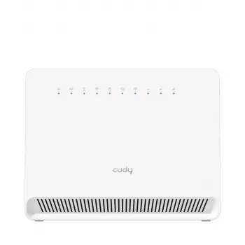 Cudy LT500E traadita ruuter Fast Ethernet Kaheribaline (2,4 GHz / 5 GHz) 4G Valge
