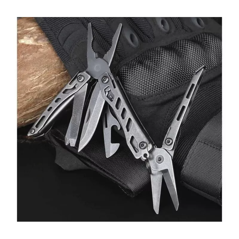 Multitööriist Nextool Mini FLAGSHIP NE20122 — 10-in-1 kompaktne roostevabast terasest multitööriist, must, 67×27×17 mm, 83 g