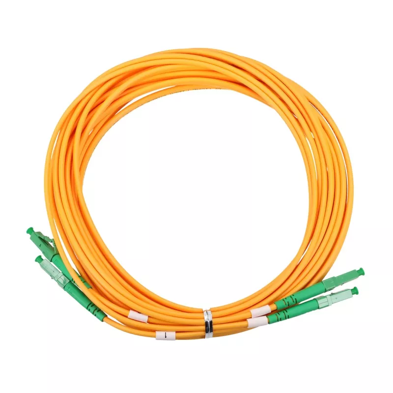 Fiiberoptiline patchcord Extralink LC/APC – LC/APC, single‑mode duplex 9/125 µm G.657.A1, 1 m