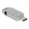 USB-mälupulk DeLOCK 64 GB USB-C Type-A pöördmetallkorpuses