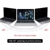 Qoltec Filtro Privaatsus GDPR MacBook Air 13 6 Magnetiline Silmade Kaitse (13.60, 16:9), Kaitsekile sülearvutile