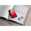 iKinsi telefonikohver iPhone XR-ile — roosa järve ja musta kahevärviline kaitseümbris