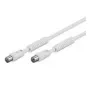 Wentronic 50722 Koaksiaalkaabel Valge