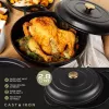 Rostvabast malmist kastrul Russell Hobbs RH02525BEU7 30 cm, must