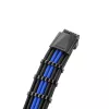 Toitekaabel CableMod PRO ModMesh 12VHPWR kuni 8‑Pin PCIe, 45 cm, must/sinine