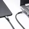Akyga AK-USB-34 USB-C – USB-C Thunderbolt 3 kaabel, 40 Gbps, 100 W, 1,5 m, must