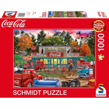 Pusle Schmidt Spiele Coca-Cola Store 1000 tükki 693 x 493 mm