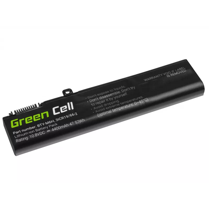 Aku roheline Cell MS16 MSI GE62 GE63 GE72 GE73 GE75 GL62 GL63 GL73 jaoks