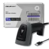 Käeshoitav vöötkoodilugeja QOLTEC 50863 — 1D/2D skanner, USB-juhtmega, LED-andur, must, 5V, 1,8 m kaabel