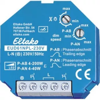 Universaalne dimmerlüliti, minimaalne koormus ainult 4 W EUD61NPL-230V (61100832)