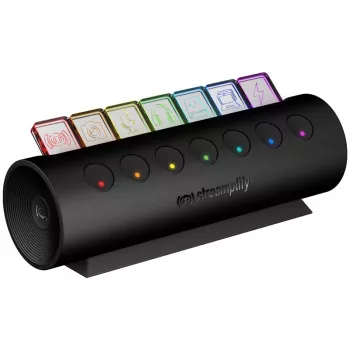 Streamplify HUB CTRL 7, 7x USB 3.0 Type A, RGB, 12V, EL toitekaabel - must