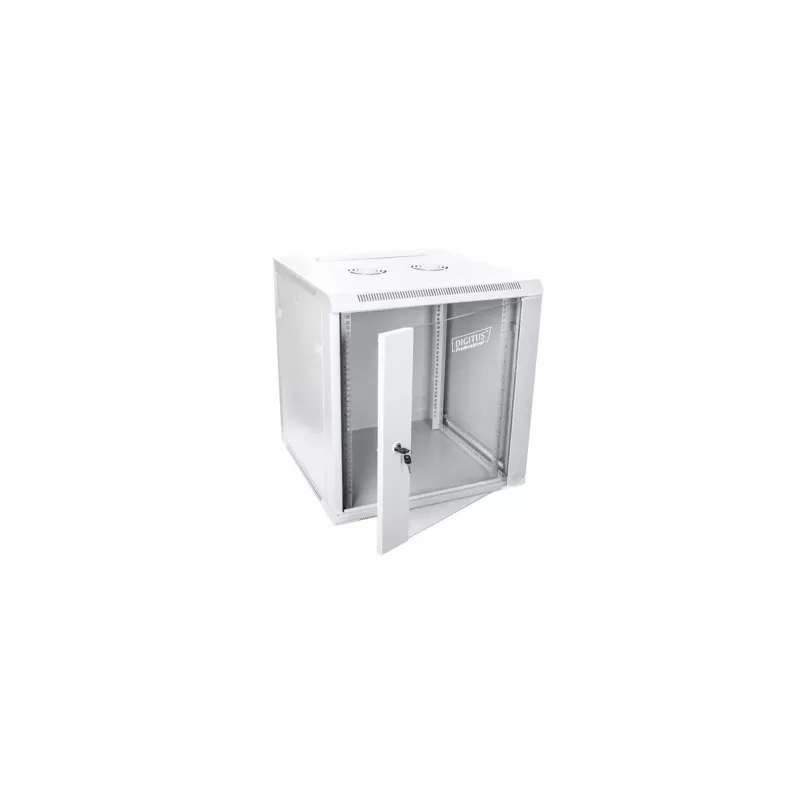 Digitus DN-W19 12U/600 - riiulikapp Seinale paigaldatav riiul Hall