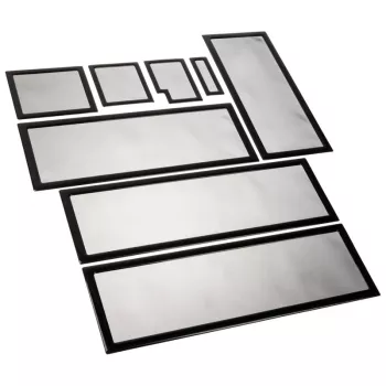 Demciflex tolmufiltri komplekt Lian Li O11 Dynamic XL jaoks - must/must