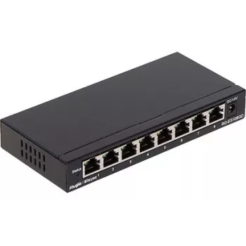 Ruijie Networks RG-ES108GD võrgulüliti haldamata Gigabit Ethernet (10/100/1000) must