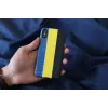 Nutitelefoni ümbris man and wood iPhone X/XS jaoks — dandy blue Must, kaitsev kõva kest