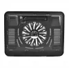 Jahutusalus MEDIA-TECH MT2660 — USB-toitega sülearvuti jahuti, 1 ventilaator 13,5 cm, 20 CFM, 1000 p/min, 330×250×40 mm, 327 g, taustvalgustus