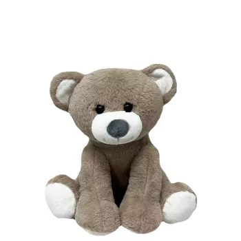 Pehme mängukaru TULILO 9332 — 37 cm, beež