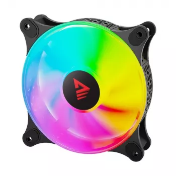 SAVIO Blast 120mm ARGB PWM korpusetuuleti - must