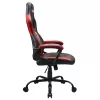 Subsonic SA5642-IM1 kontoritool polsterdatud istme ja seljatoega must punane