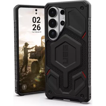 UAG Urban Armor Gear Monarch Pro Case with Magnet Module | Samsung Galaxy S26 Ultra | kevlar Must | 214513113940 (214513113940)