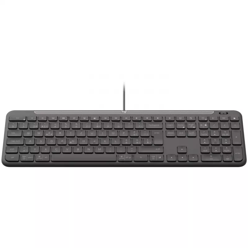 LOGITECH Signature Slim K620 Juhtmega klaviatuur ettevõtetele - GRAPHITE - US INT'L - USB - N/A - INTNL-973 - USB-C