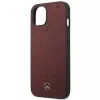 Mercedes MEHCP13SPSQRE iPhone 13 mini 5,4 punane/punane kõva ümbris Nahk Tähtede mustriga