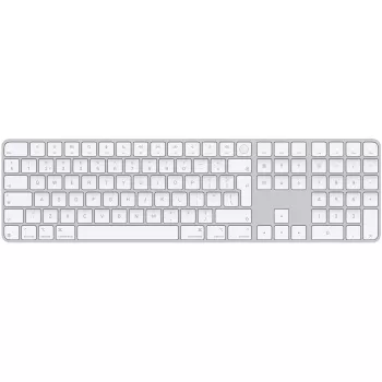 APPLE Magic klaviatuur koos Touch ID ja numbriklahvistikuga Apple siliconiga Mac-arvutitele - Hollandi paigutus - Valged klahvid