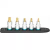 Socket Set Hazet 990-SR/5 mitmehambalised lühikesed otsakud, 5 tk, suurused M6–M14