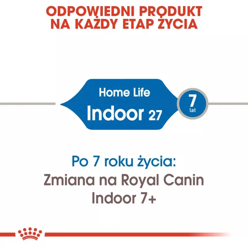 Kuiv kassitoit Royal Canin Home Life Indoor 27 täiskasvanud toakassidele, kana, 4 kg