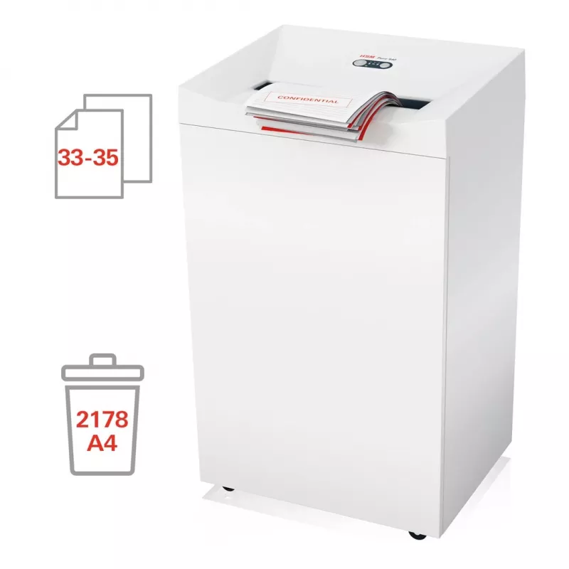 HSM Pure 940 purustaja, 165 l, 3,9x40 mm