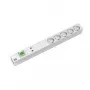 Toitepikendusjuhe Bachmann 333.840 19-tolline 1U — 5 × UTE pesa, 1 × lüliti