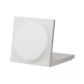 Juhtmevaba laadija native union Rise Solo Qi2 Wireless Charger Sandstone siseruumides USB nutitelefon ühilduv helehall