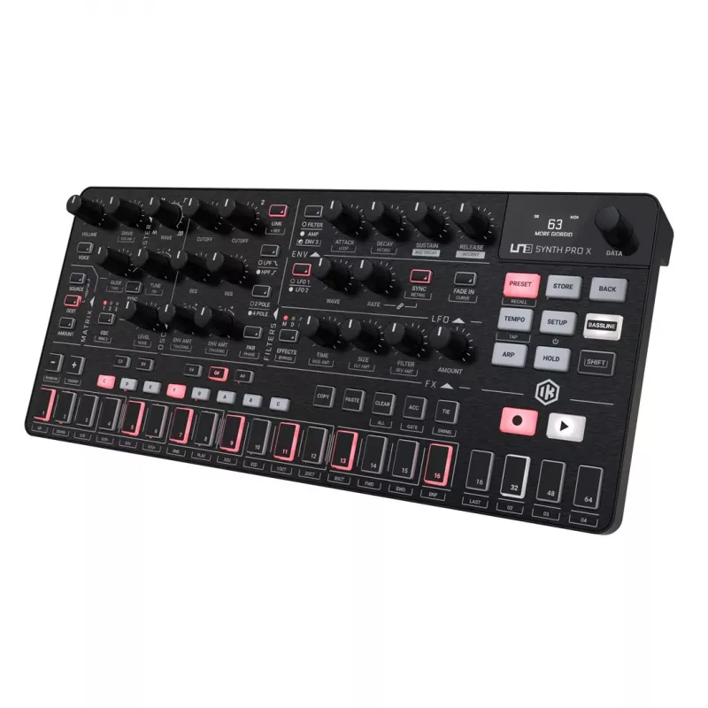 Analoogsüntesaator ik multimedia Uno Synth Pro X — 8-hääleline polüfoonia, lauamoodul
