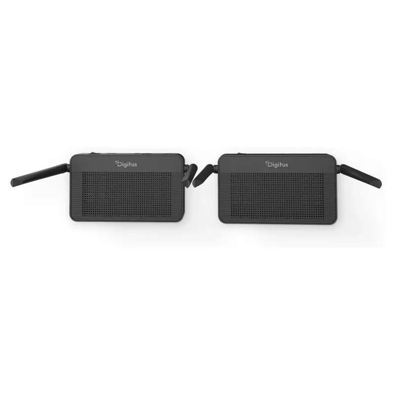 Juhtmevaba HDMI KVM pikenduskomplekt DIGITUS DS-55360 — saatja ja vastuvõtja, juhtmevaba, 100 m, 4K/60 Hz, HDMI, USB-A/USB-C