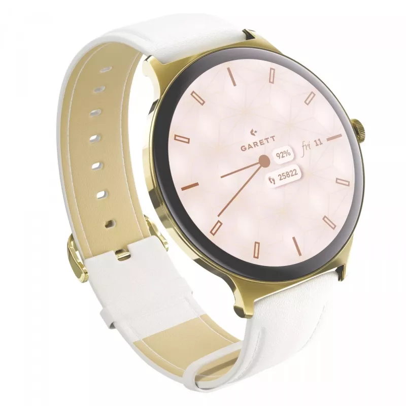 Nutikell Garett Verona 2 Gold Mesh Bluetoothi ja pulsikellaga