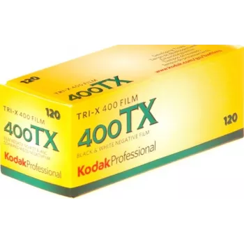 Kodak Professional Tri-X 400TX - mustvalge negatiivfilm - 120 (6 cm) - ISO 400 - 5 rulli (1153659)