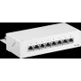 Goobay 62067 - RJ45 - Cat6a - 22/26 - Valge - Rack paigaldus - 1U (62067)