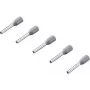 Pressimishülsid Rittal 4050.731 osaliselt isoleeritud 0,75 mm² hall, pakendis 500 tk
