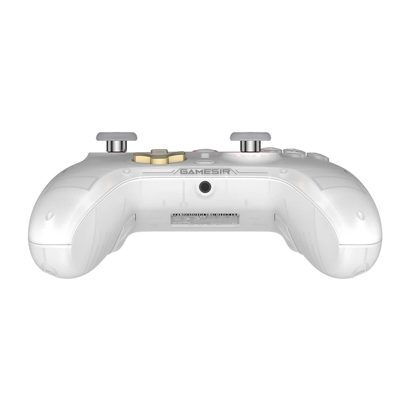 Juhtmevaba mängukontroller GameSir Cyclone 2 HRG1001 — Bluetooth, ergonoomiline disain, valge