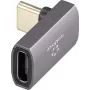 Renkforce USB4 USB-C adapter [1x pistik - 1x pesa] RF-3778586 8K UHD 90° (RF-3778586)