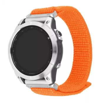 Kellarihm FIXED Sporty Strap QuickFit 26 mm, pikkus 160–210 mm, oranž