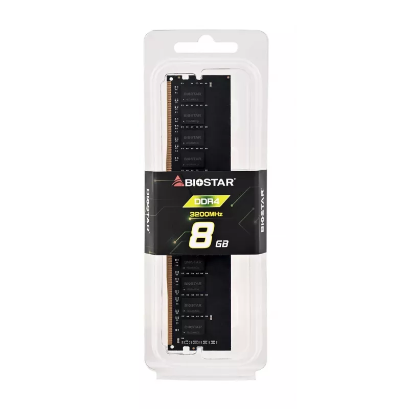 Lauaarvuti DDR4 8GB 3200MHz mälumoodul BIOSTAR DO32NU4N08