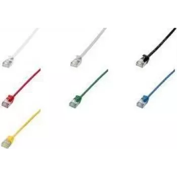 LogiLink Ultraflex SlimLine - paigalduskaabel - RJ-45 (M) to RJ-45 (M) - 2 m - 3.8 mm - varjestatud PIMF - CAT 6a - varjestatud, halogeenivaba, valatud - sinine, RAL 5015