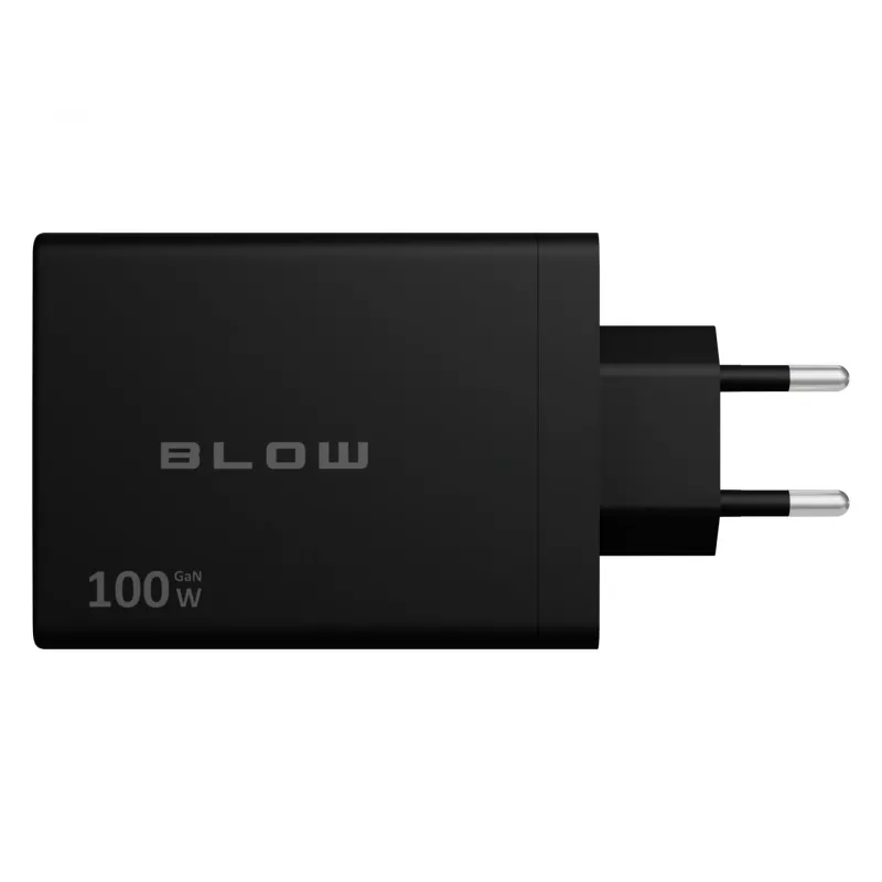 Seinilaadija BLOW 4×USB-C PD 100W GaN, 4 porti, PD 3.0, PPS, 200–240 V sisend