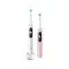 Braun Oral-B iO Series 6 Duo Elektriline Hambahari 2-Pakk Valge/Roosa