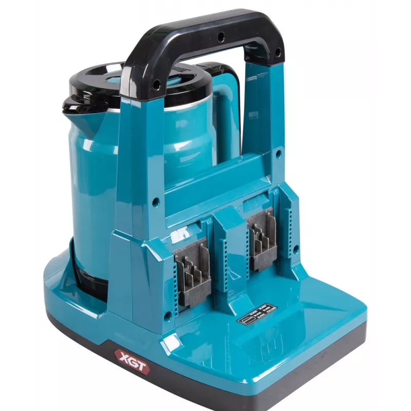 Makita KT001GZ elektriline veekeetja 0,8 L Must, Sinine